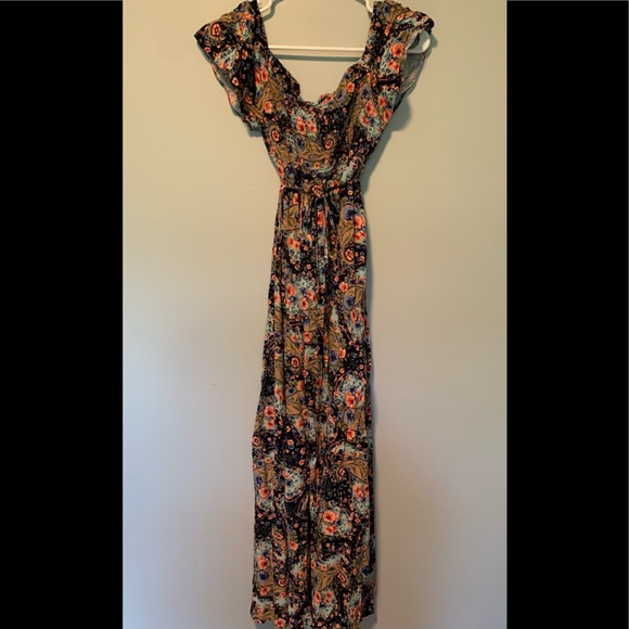 Jessica Simpson Floral Maternity Dress Sz S/P - Picture 2 of 5